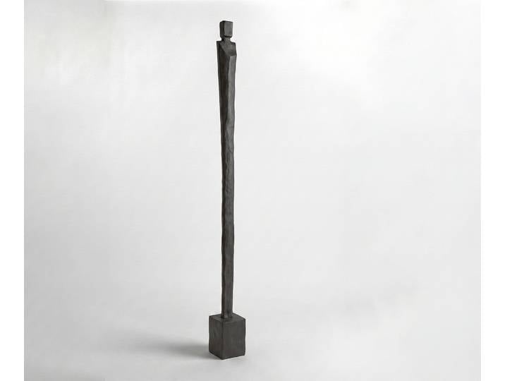 Figurine Statera l17 x P16 x H190 cm Aluminium Basalt Faite main