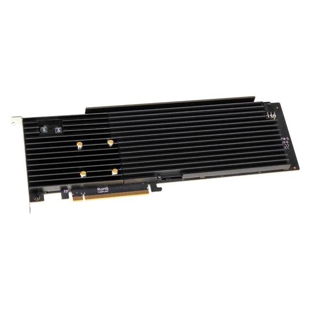 Sonnet M.2 8x4 Silent PCIe 4.0 PCIe Card (FUS-SSD-8X4-E4S)