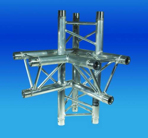 Alutruss TRILOCK 6082AC-45 3-Punkt Traverse 4-Weg-Ecke 90 °