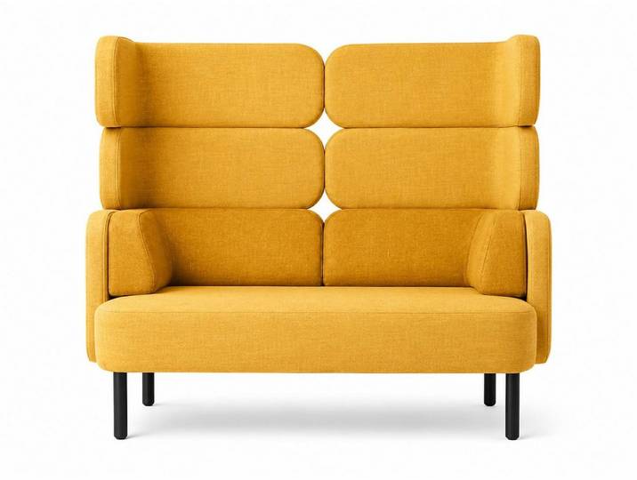 JVmoebel Loungesessel Einzigartiger Gelber Sessel Designer Wohnzimmer Polstermöbel
