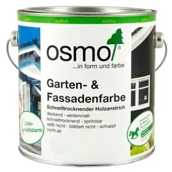 OSMO Garten- & Fassadenfarbe Farbe 7817 Schokoladenbraun (RAL 8017) Größe 0,75 Liter