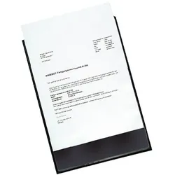 Foldersys Angebotsmappe schwarz, 22.2x31.5 cm