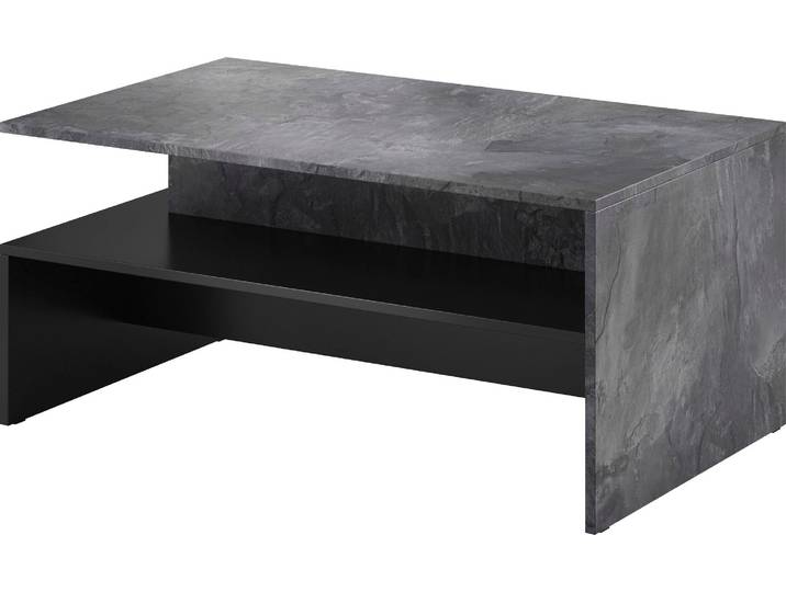 Couchtisch GOODPRODUCT Baros , schwarz (schiefer, schwarz, schiefer), B:100cm H:45cm T:60cm, Tische, Couchtisch, 100 x 60 cm