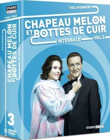 Patrick Macnee - Chapeau melon et bottes de cuir : The Avengers, Vol.3 - Coffret 8 DVD [FR IMPORT] - Preis vom 11.10.2026 03:10:56 h