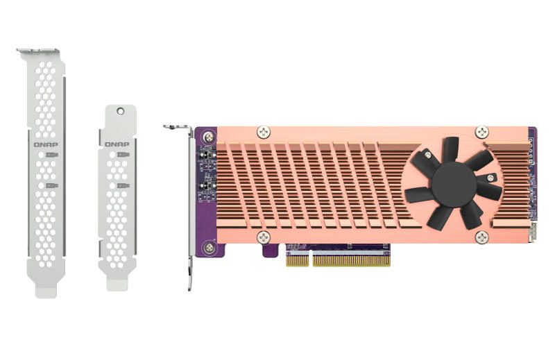 QNAP Systems QNAP QM2-2P-384A Speicher-Controller