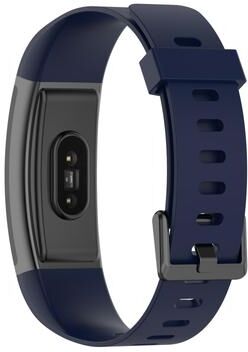 Everyday Crate Realme Band RMA199 Silicone Watch Band Soft Adjustable Replacement Watch Strap blue