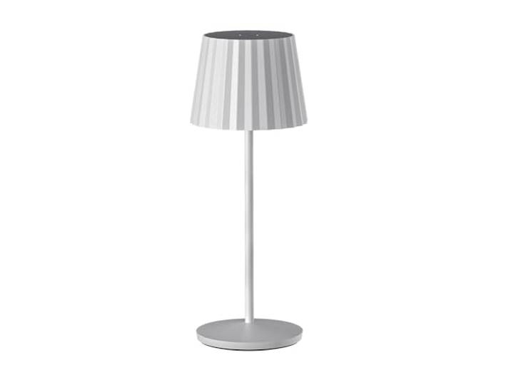 Lumisky ABBY White Draadloze led-tafellamp, warmwit, H30 cm