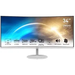 MSI PRO MP341CQWDE - LED-Monitor - gebogen - 86.4 cm (34") - HDR