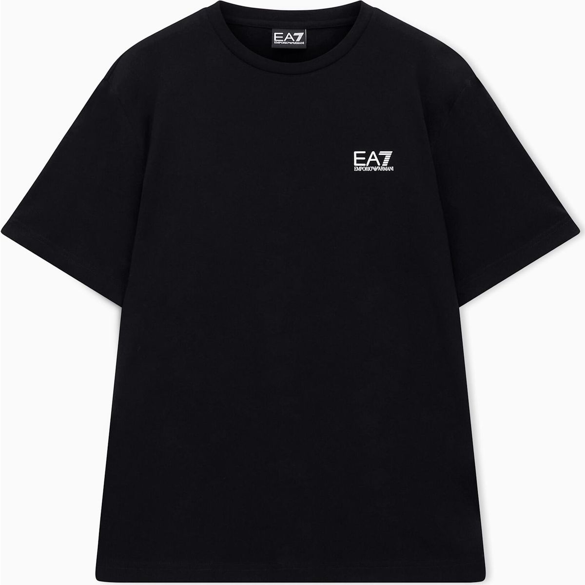 EA7 Train Logo Series M Tee SS Extended Logo CC - Train Logo Series M Tee SS Extended Logo CC black/white (MC001) L 7M000567 AF10375-MC001-L