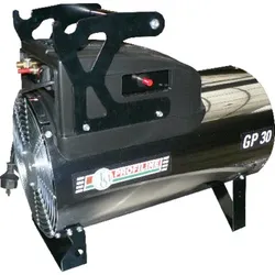Gas-Heizgebläse 15-31,4kW regelbar - schwarz