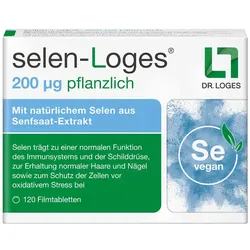 selen-Loges 200 μg pflanzlich 120 St