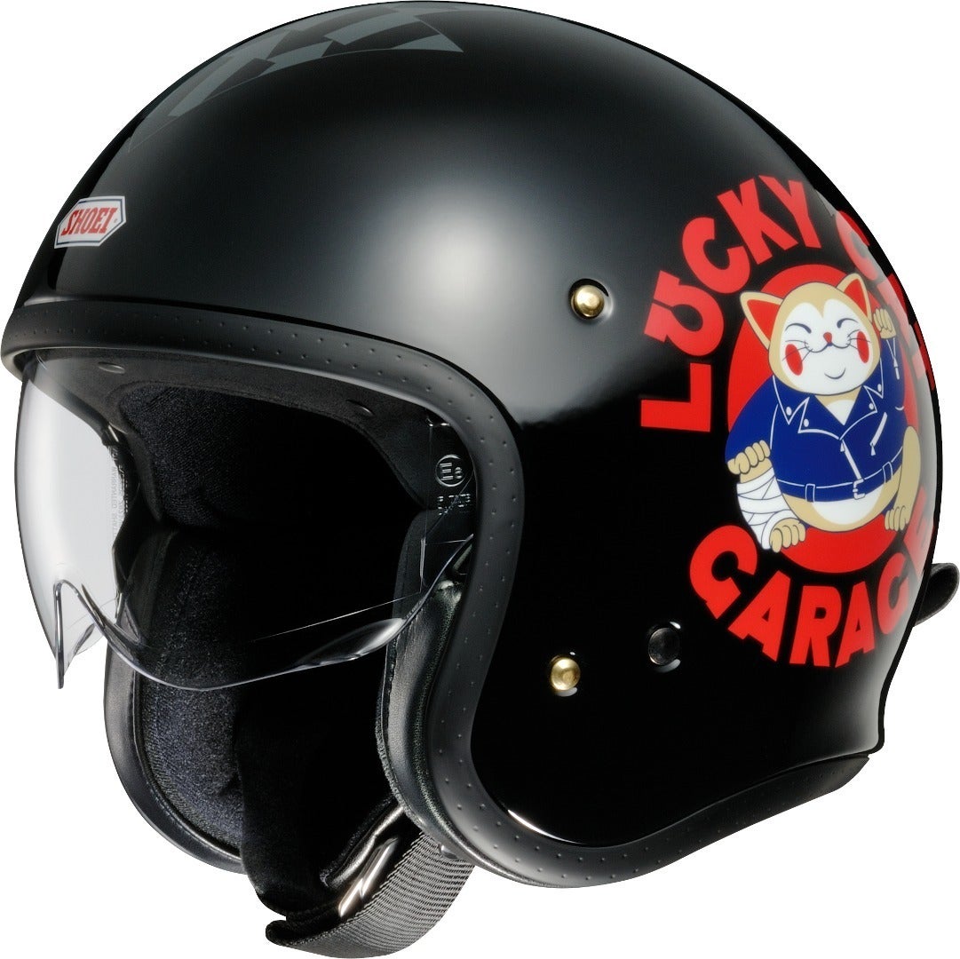 Shoei J.O Lucky Cat Garage Jethelm 13089012