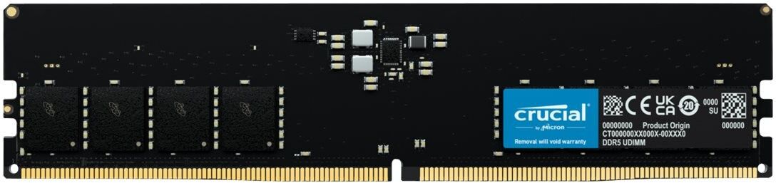 Crucial DDR5-5600 CL46 UDIMM Desktop Memory 16GB