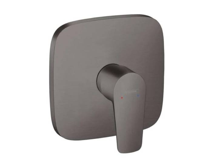 hansgrohe Talis E Talis E Set de finition pour mitigeur douche encastré\, noir chromé brossé\, 71765340