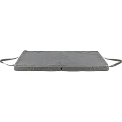 Trixie Samoa Vital mattress,fold.,waterrepellent,140×90cm,dark grey (Hund), Hundebett + Katzenbett