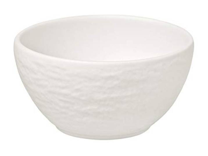 Villeroy & Boch - Manufacture Rock blanc Coupelles à dips\, coupelles pour canapés et dips\, porcelaine premium\, résistent au lave-vaisselle\, blanches