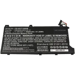 IPC HB4692J5ECW-31 (3 Zellen, 3600 mAh), Notebook Akku