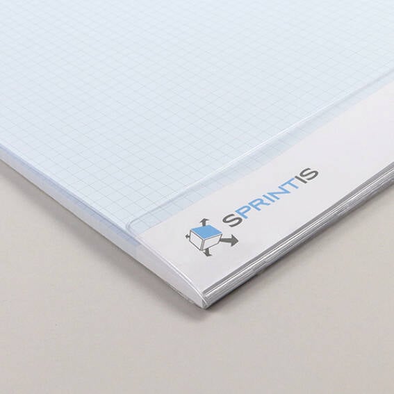 SPRINTIS 100 Unidades - Bordes protectores para calendarios de escritorio transparente, PVC blando