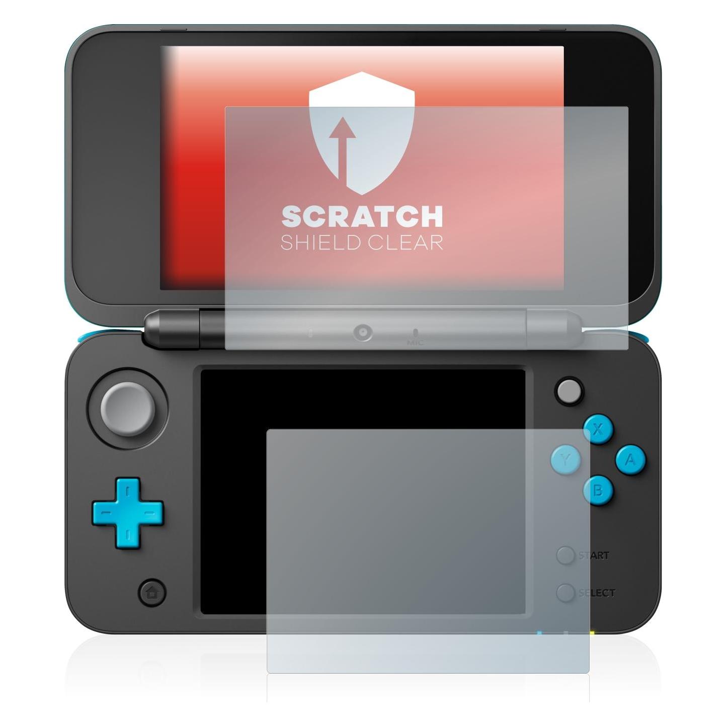 upscreen Schutzfolie für Nintendo 2DS XL Displayschutz Displayschutzfolie Folie Klar Transparent (2831938)
