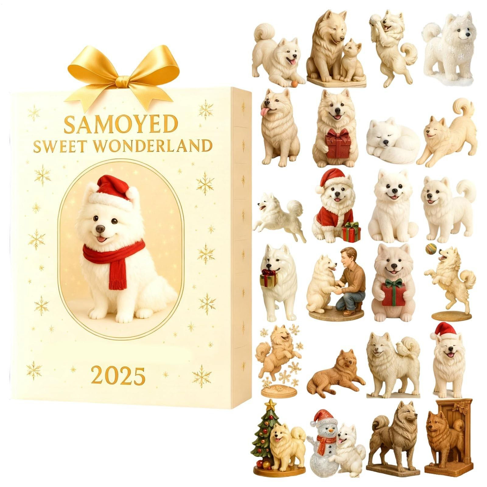 2D Kerst Advent Kalender voor Huisdieren
