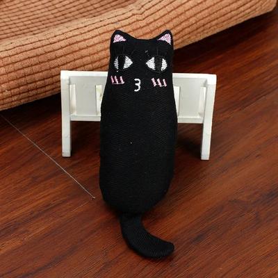 Uplift Treasures Catnip Rustle Toy For Kittens And Adult Cats black