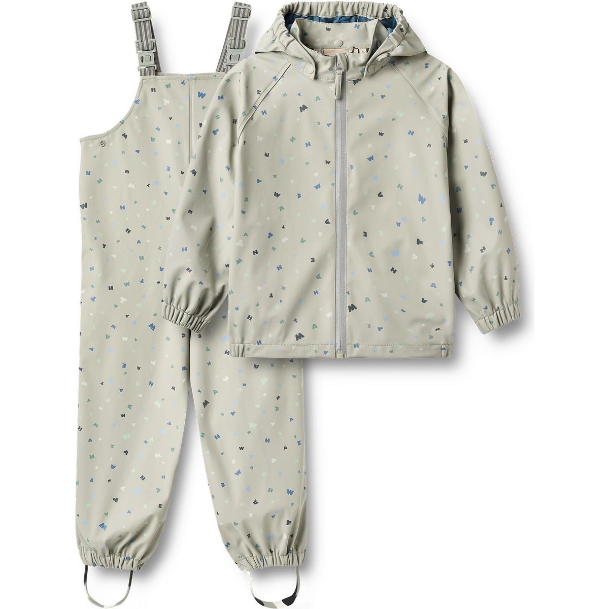 Wheat Rainwear Charlie Set light flint letters (9602) 116 7350-972R GRS-9602-116/6y