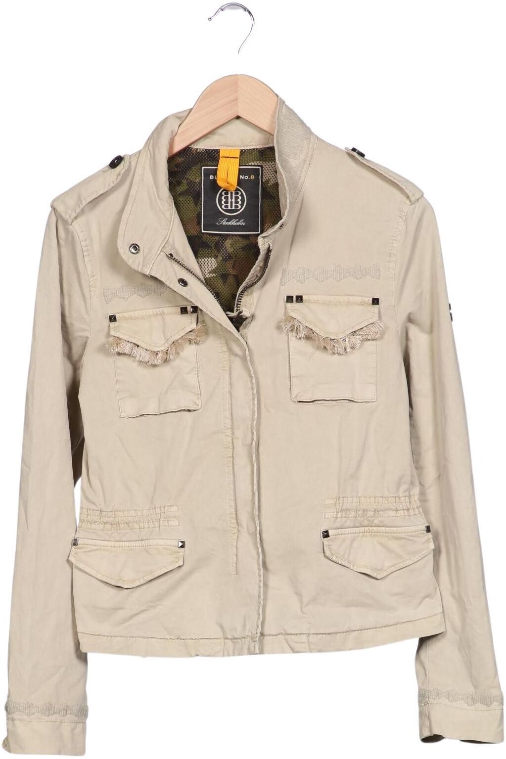 Blonde No.8 Damen Jacke, Beige, Gr. M, kein / Etikett - Second Hand