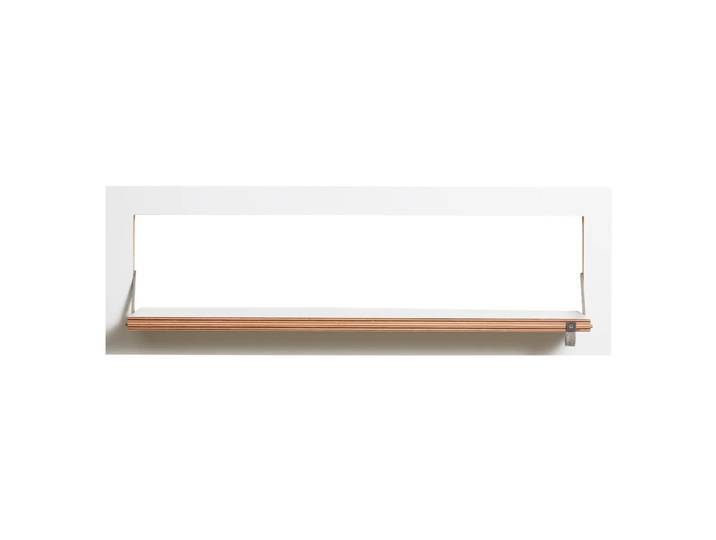 Ambivalenz - Fläpps Regal, 1 Regalboden, 80 x 27 cm, weiss