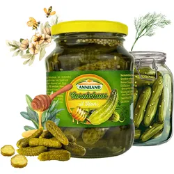 ANNILAND Cornichons mit Honig 330g