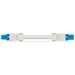 Wago 771-8982/016-602 konfektionierte Verbindungsleitung,Eca,Buchse Stecker,blau 7718982016602