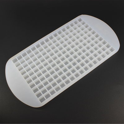 Daily Deals Depot Mini Silicone Ice Tray For Whiskey, Cocktails & Everyday Drinks white