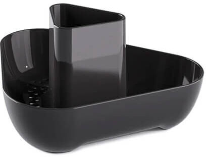 Zeal Melamine Sink Corner Tidy Dark Grey