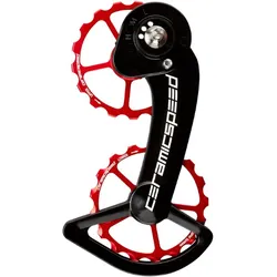CERAMICSPEED OSPW Schaltwerkskäfig System | SRAM eTap rot