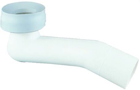Pipe coudée PVC D75 pour cuvette WC ASPIRAMBO PORCHER D5994AC