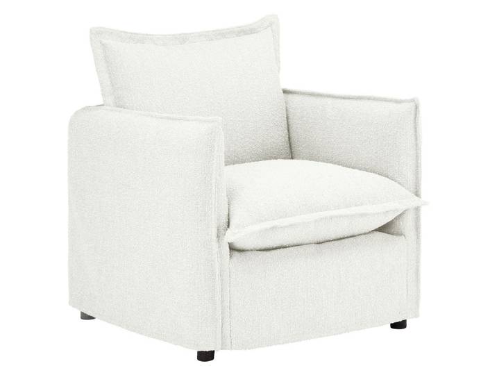 Livetastic Hussen-Sessel, Weiß, Metall, 120x82x98 cm, Made in EU, Wohnzimmer, Sessel, Polstersessel
