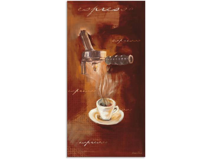 Alu-Dibond-Druck ARTLAND Espresso I , braun (farbe bild(er): braun), B:20cm H:40cm, Bilder, Alu-Dibond-Druck, für Innen- und Aussenbereich geeignet, Outdoorbild