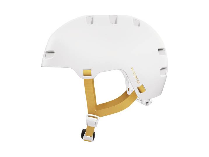 Abus Velohelm Xoxo 57 - 61 cm Weiss