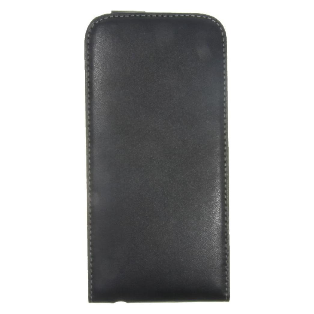OEM Slim Leather Flip Case Galaxy S6 Edge - Black (Samsung Galaxy S6 Edge) (25440218)
