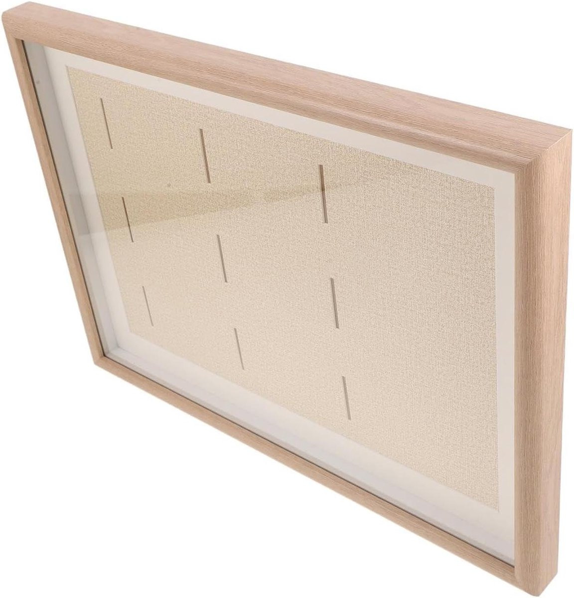 Medaille Display Frame - Startnummer Houder - Beige - 44 x 32 cm