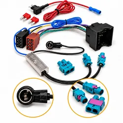 Skoda Fabia 5J Citigo Karoq 52 Pin ISO-Set mit Zündplus