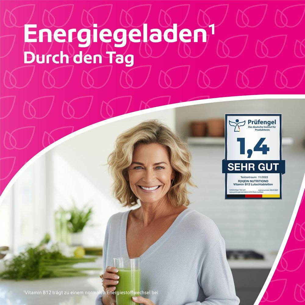 Rhein Nutrition Vitamin B12 1.000 µg Lutschtabletten vegan 120 St