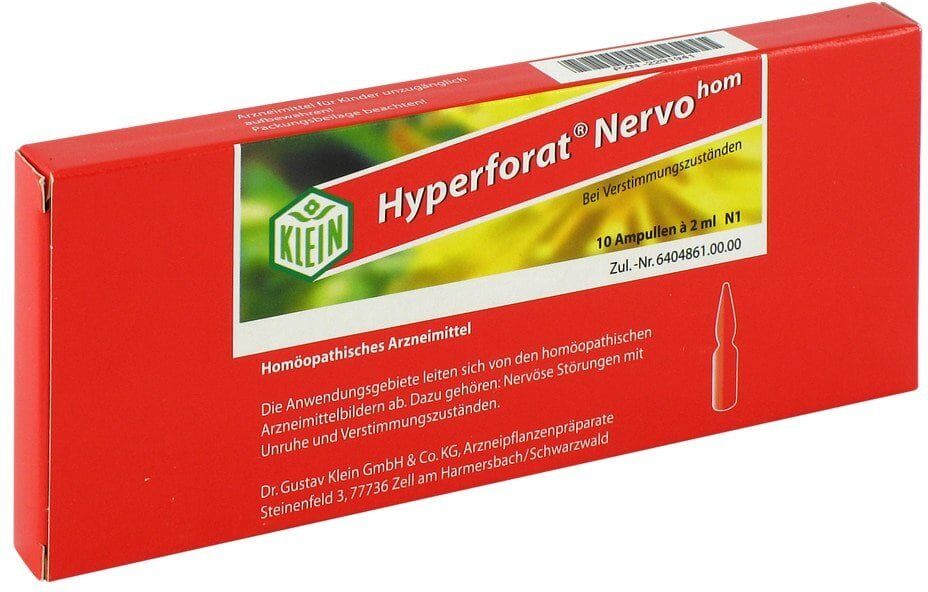 Hyperforat Nervohom Injektionslösung 10X2ml