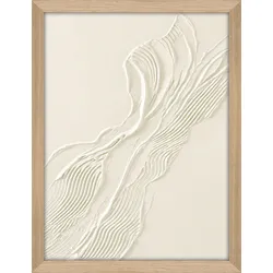 Gemälde BEIGE HERITAGE (BHT 32,80x42,80x2,80 cm) - bunt - BHT 32,80x42,80x2,80 cm