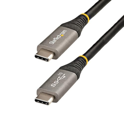 StarTech USB-C Kabel, 1m, 10Gbps, 8K60, 100W PD, USB-IF (USB31CCV1M)