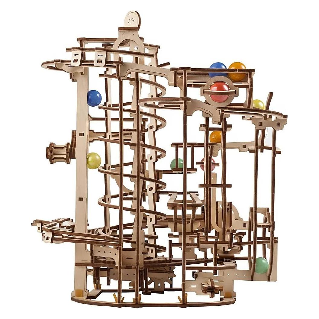 Ugears Murmelbahn mit Spiralaufzug (70177)
