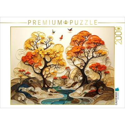 CALVENDO Puzzle Baum Kunst | 2000 Teile Lege-Größe 90x67cm Foto-Puzzle für glückliche Stunden