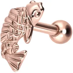 Titan Ohrpiercing KOI KARPFEN