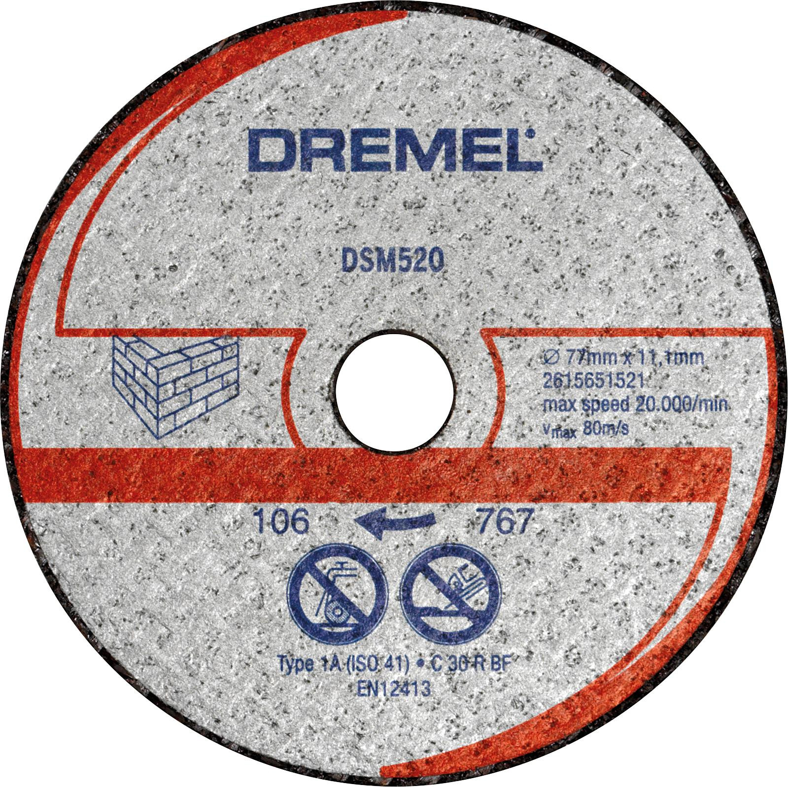 Dremel Set van 2 schijven voor Dremel DSM20 Compactzaag