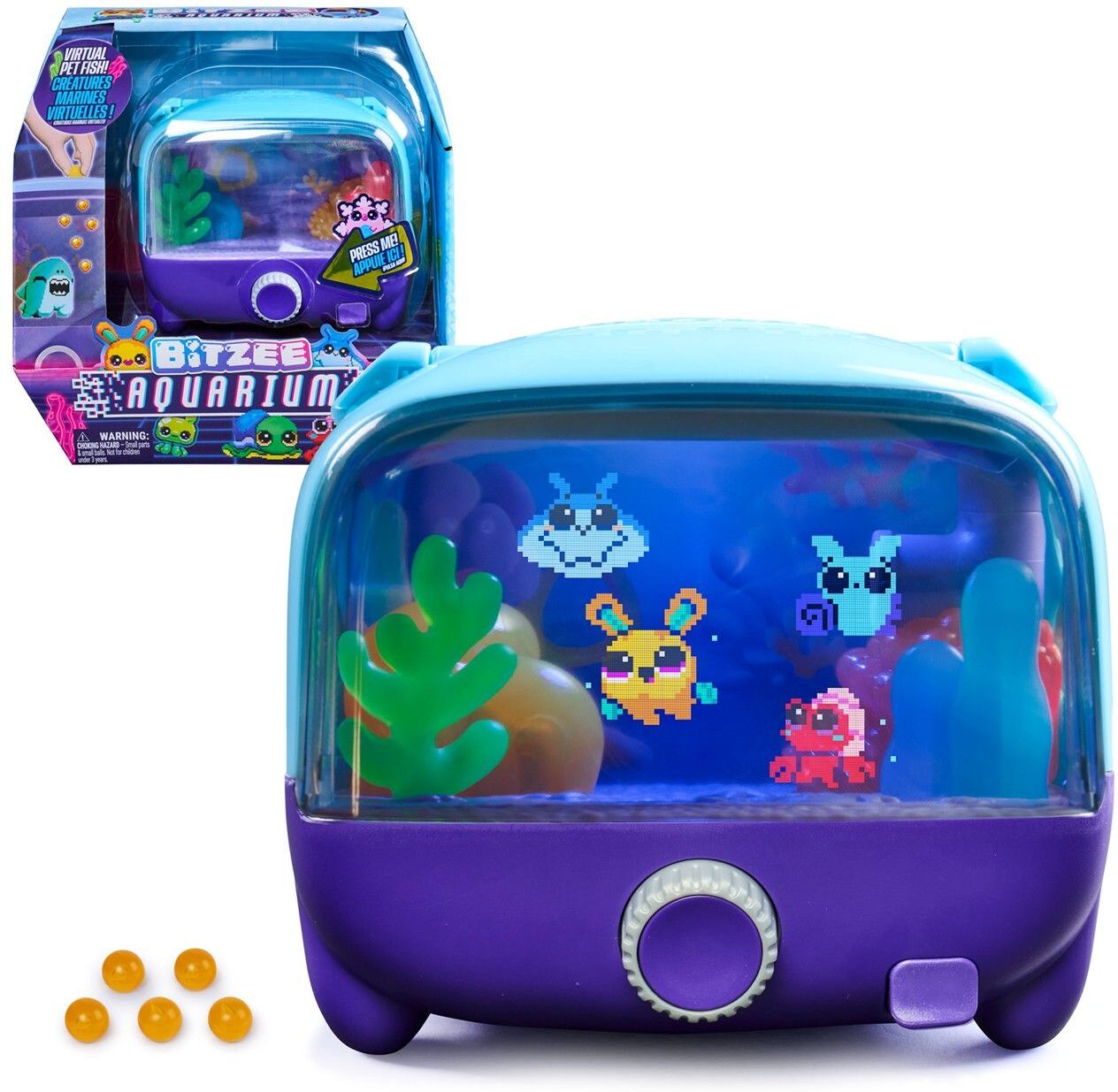 Spin Master Bitzee: Aquarium - Virtual Pet Fish! (6075549)