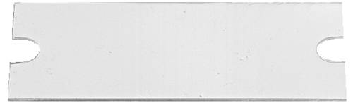 Strapubox FS41 KL Frontrahmen Klar (L x B x H) 62 x 25 x 1mm